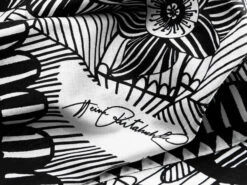 Furoshiki Sirkus, Schwarz, 90 X 90 Cm -Japanisches Geschirr Geschäft furoshiki sirkus schwarz 90 x 90 cm 1