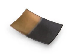 Japanische Servierplatte Sou, Schwarz-gold, 2 Größen -Japanisches Geschirr Geschäft japanische servierplatte sou schwarz gold 2 groessen 1