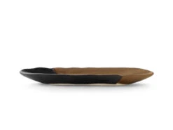 Japanische Servierschale Sou, Schwarz-gold, 2 Größen -Japanisches Geschirr Geschäft japanische servierschale sou schwarz gold 2 groessen 1