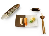 Japanische Servierschale Sou, Weiß-gold, 2 Größen 9 Japanische Servierschale Sou, Weiß-gold, 2 Größen – Bild 7