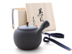 Japanische Teekanne Tokoname Sendan Sen Kaku Mit Geschenkbox -Japanisches Geschirr Geschäft japanische teekanne tokoname sendan sen kaku mit geschenkbox 1