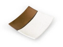 Japanischer Teller Sou, Weiß-gold, 2 Größen -Japanisches Geschirr Geschäft japanischer teller sou weiss gold 2 groessen 1