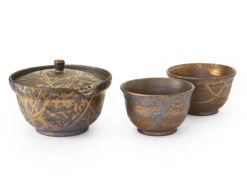 Japanisches Teeservice Kurokinsai, 3-teilig 29 Japanisches Teeservice Kurokinsai, 3-teilig -Japanisches Geschirr Geschäft japanisches teeservice kurokinsai 3 teilig 1