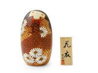 Kokeshi: Holzpuppe Hanakoromo