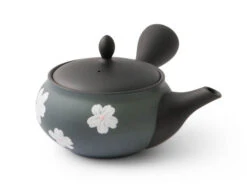 Kyusu Hiranaru Sakura, Japanische Teekanne -Japanisches Geschirr Geschäft kyusu hiranaru sakura japanische teekanne 1