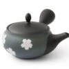Kyusu Hiranaru Sakura, Japanische Teekanne -Japanisches Geschirr Geschäft kyusu hiranaru sakura japanische teekanne