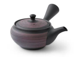 Kyusu Kurohira Murasakikusime, Japanische Teekanne -Japanisches Geschirr Geschäft kyusu kurohira murasakikusime japanische teekanne 1