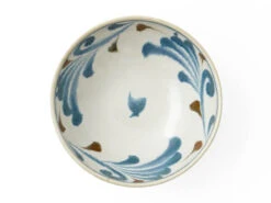 Ramen Schüssel Kimo, Blau, 21,5 Cm -Japanisches Geschirr Geschäft ramen schuessel kimo blau 21 5 cm 1