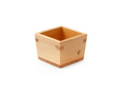 Sake Becher, Masu, Holz, 90 Ml -Japanisches Geschirr Geschäft sake becher masu holz 90 ml 1
