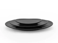 Steingut Teller Infinity Oval, 3 Größen -Japanisches Geschirr Geschäft steingut teller infinity oval 1