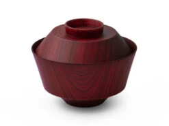 Suppenschale Mit Deckel Hashi Han, Urushi Rot 21 Suppenschale Mit Deckel Hashi Han, Urushi Rot -Japanisches Geschirr Geschäft suppenschale mit deckel hashi han urushi rot 1