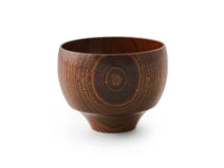 Suppenschale, Reisschale Mari, Urushi Braun -Japanisches Geschirr Geschäft suppenschale reisschale mari urushi braun 1