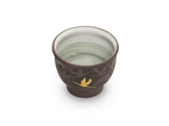 Teeschale Kintsuru Mitsukoshi, Banko Yaki, 60 Ml -Japanisches Geschirr Geschäft teeschale kintsuru mitsukoshi banko yaki 60 ml 1