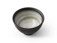 Japanisches Geschirr Geschäft -Japanisches Geschirr Geschäft teetasse yakisime kuro yunomi2