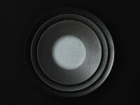 Tiefer Teller Homura, Schwarz, 3 Größen 12 Tiefer Teller Homura, Schwarz, 3 Größen – Bild 10