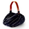 Umhängetasche Furoshiki Sutoraipu, Marine, 70 Cm -Japanisches Geschirr Geschäft umhaengetasche furoshiki sutoraipu marine 70 cm