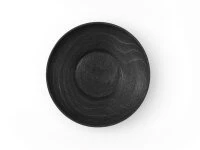 Untertasse Chataku KURO, Holz 3 Untertasse Chataku KURO, Holz