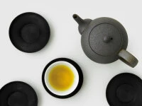 Untertasse Chataku KURO, Holz 6 Untertasse Chataku KURO, Holz – Bild 4