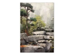 Wandbild Wabi Sabi #2, Japanischer Garten, Farbig 2:3 -Japanisches Geschirr Geschäft wandbild wabi sabi japanischer garten 2 farbig 2 3 19 1