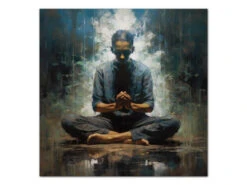 Wandbild Zazen #4, Japanische Meditation, Farbig, 1:1 7 Wandbild Zazen #4, Japanische Meditation, Farbig, 1:1 -Japanisches Geschirr Geschäft wandbild zazen 4 japanische meditation farbig 1 1 17 1