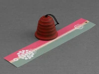 Windspiel, Furin Hamon Orange 7 Windspiel, Furin Hamon Orange – Bild 5